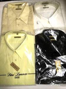 Dino Lorenzo Dress Shirt Mens Size NIP Assorted colors & sizes - Picture 1 of 9