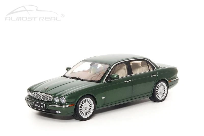 Green 1:18 Scale AR Almost Real Jaguar XJ6 X350 Metal Diecast Car Model - Image 1 of 4