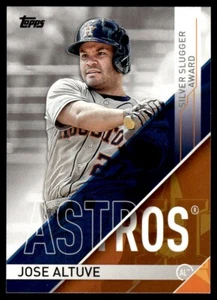 2017 Topps Silver Slugger Awards Jose Altuve Houston Astros #SS-5 - Picture 1 of 2