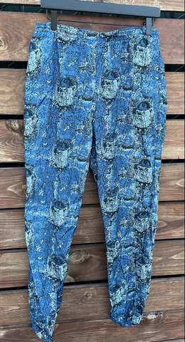 Vtg Apex One Georgetown University Windbreaker Pants *Size Small (30-32) Cover
