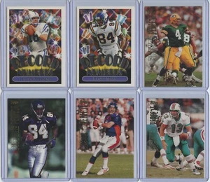 1999 HOFs & Stars 17 Card Lot Inc. Manning, Moss, Favre, Elway, Marino, Young - Picture 1 of 6