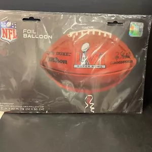 Super Bowl 56 LVI 2022 Championship Football Balloon 31” x 20” - Picture 1 of 1