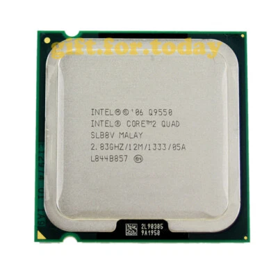 Intel Core 2 Quad Q9550 12M 1333 SLB8V 2.83 GHz Quad-Core LGA775 CPU Processor - Image 1 of 2
