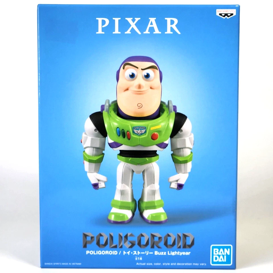 Disney Pixar Toy Story - Buzz Lightyear 7" Figura de Acción Poligoroid Bandai ¡Nuevo! Foto 1 de 4