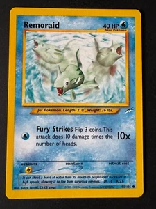 Remoraid Pokémon Common Karte Neo Destiny Set - 80/105 - Bild 1 von 6