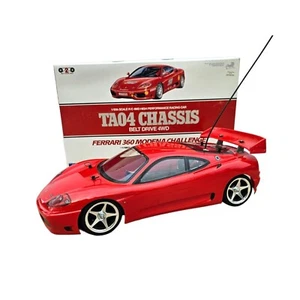 Vintage Tamiya TA04 Ferrari 360 Modena Challenge 4WD RC Racing Car (58266) - Picture 1 of 16