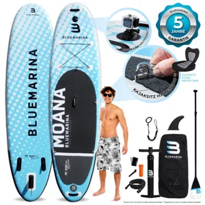 SUP Stand Up Paddle Board Aufblasbar Surfboard Paddleboard Paddling Komplettset - Bild 1 von 24