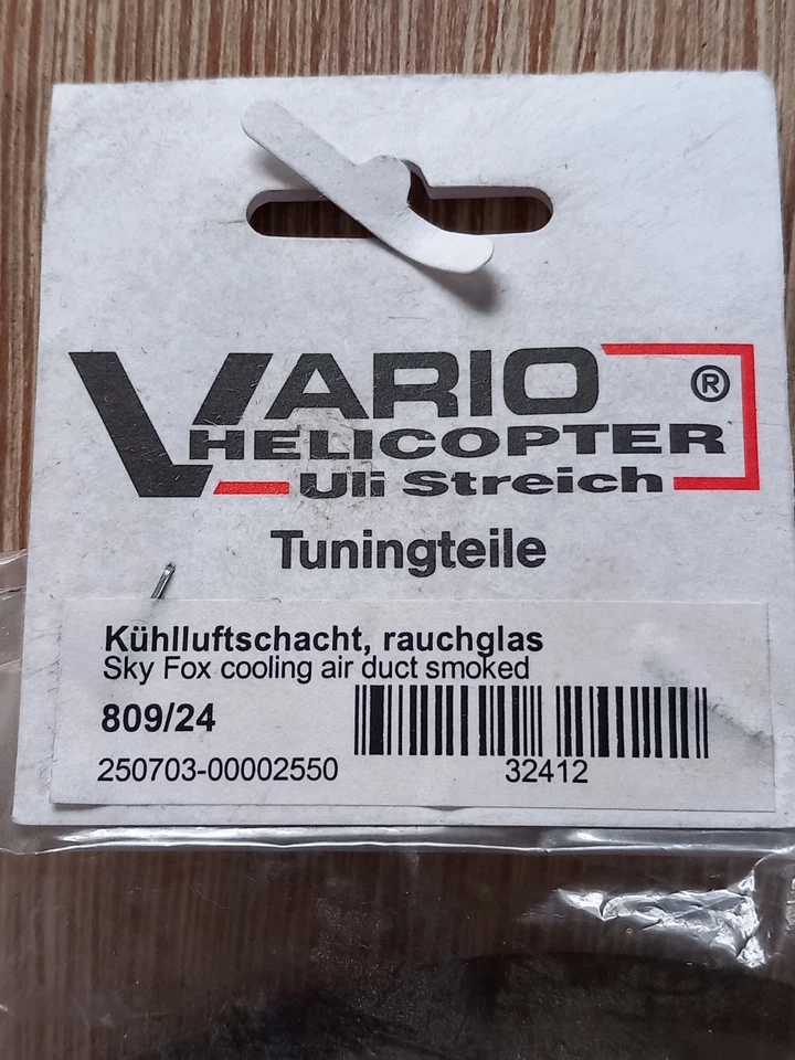 Vario Helicopter Kühlluftschacht - Bild 1 von 2