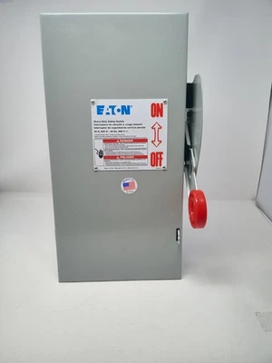 Eaton Heavy Duty Safety Switch DH261UGK 30 Amp, 600V, 60Hz USA - Image 1 of 4