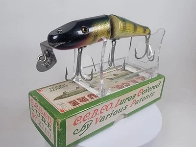 Vintage Creek Chub Baby Jointed Pikie #2700 Lure w/Box, Nice Paint, Clean Bait!! - Image 1 of 4