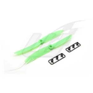 2 Turnigy Propeller 5 x 3 5030 grün Prop 1CW 1 CCW - Bild 1 von 1