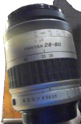 Pentax 28-80mm f/3.5-5.6 AF zoom FA lens for K-1 k-70 kp k-3 k-50 k-5 Silver - Image 1 of 2