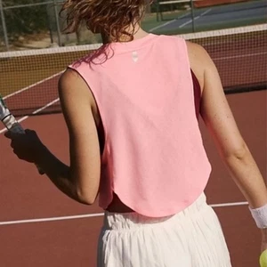 EUC Free People Movement Good Sport Tank Papaya Punch Peach Crop Size XL - Picture 1 of 12