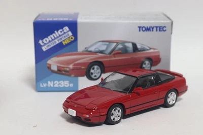 Tomica Ltd Vintage Neo Nissan 180SX Type-X 1995 Rosso Diecast Aperto Usato - Immagine 1 di 2