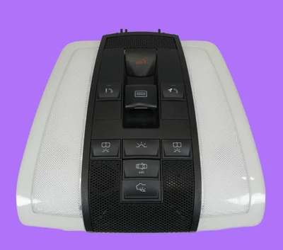 🟩2008-2014 Mercedes W204 C300 C250 C63 Overhead Dome Light Sunroof Switch Black - Image 1 of 4