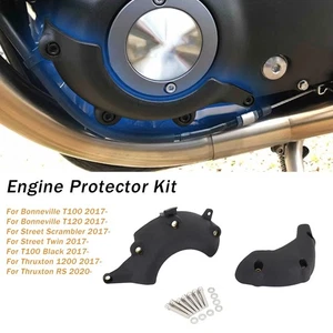Motorschutz Slider Kit für Bonneville T100 schwarz/T120/Thruxton 1200 2017- - Bild 1 von 10