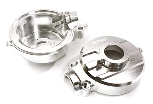 Silver Billet Machined Gearbox Housing for Losi 1/5 Desert Buggy XL-E - Picture 1 of 3