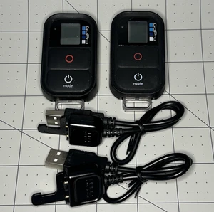 2x Genuine GoPro Wifi Remote + USB Charging Cable Hero 8 7 6 5 4 3+ 3 ARMTE-001 - Picture 1 of 16