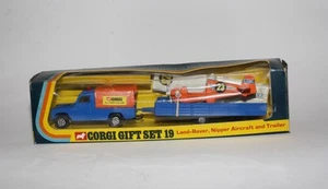 Corgi GS 19, Land-Rover & Trailer with Nipper Aircraft, VGC in Original Box - Picture 1 of 9