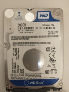 500 GB 2,5 Zoll HDD WD Blue - Bild 1 von 2