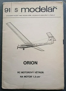 Modelar 91 Bauplan Orion Rarität  - Bild 1 von 2