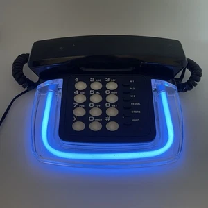 Teléfono Vintage Años 80 - Neon Glow Talk - Modelo No. 375 - Imagen 1 de 6