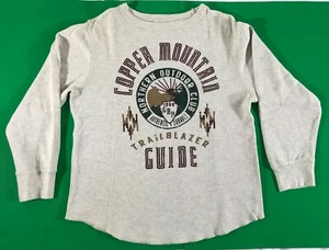 GAP KIDS THERMAL WINTER LONG SLEEVE IVORY SHIRT SIZE SMALL        -         A1/6 - Picture 1 of 5