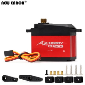 7.4V 40KG 17T Metal Gear Surface Waterproof Servo For 1/5 RC ARRMA Traxxas 8S - Picture 1 of 11