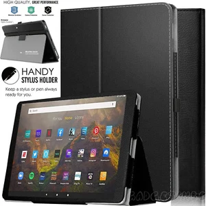 Funda para AMAZON Fire HD 8 y 8 Plus 10a y 12a Generación Magnética Abatible Cuero Soporte - Imagen 1 de 13