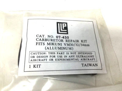 NOS Snowmobile LLP Marshall 07-435 Mikuni Carburetor Kit VM30/32/34 mm Aluminum - Image 1 of 2