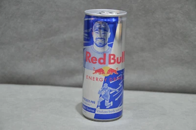 Red Bull 1x 250ml Can FULL Jack Nowell Rugby Player Project Pro 2019 Promo New - Image 1 of 4
