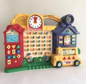 VTECH Little Smart EXPLORE MY SCHOOL Learning TOY Tested & 100% Working - Picture 1 of 2