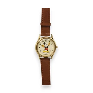 Vintage Lorus 1980s Classic Disney Mickey Mouse Ladys Women Watch V515-6000A1 - Picture 1 of 5