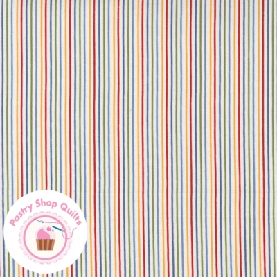 Moda GRAZE 55603 11 Multi Colored Stripes SWEETWATER Quilt Fabric - Image 1 of 4