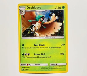 Pokémon TCG Decidueye SM Black Star Promo SM55 GALAXY HOLO - Picture 1 of 2
