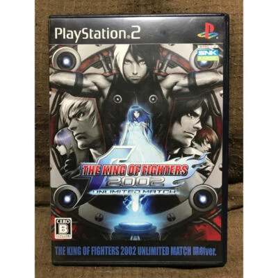 The King of Fighters 2002 unlimited match fighting game ver.[PS2] rare item Used - Image 1 of 3
