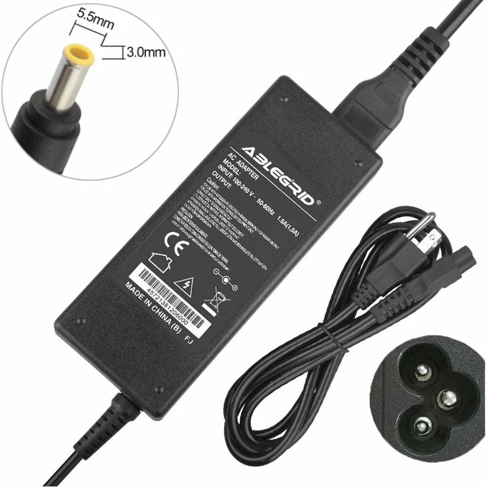 AC Adapter Charger For Samsung NP700Z5C-S04US NP700Z7C-S01UB NP700Z7C-S01US Cord - Image 1 of 4