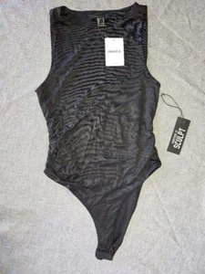 Nuovo con etichetta! Body donna nero senza maniche FOREVER 21 taglia XS SCULPT - Foto 1 di 2