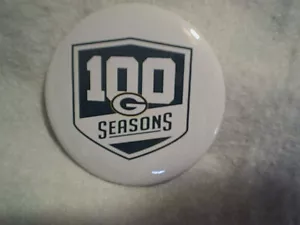 GREEN BAY PACKERS CALCIO 2019 100 STAGIONI PINBACK BOTTONE, NFL, Wincraft - Foto 1 di 2