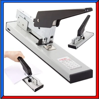 Spillatrice Pinzatrice Cucitrice Pinza 100 Fogli Carta Manuale Ufficio Negozio - Immagine 1 di 4