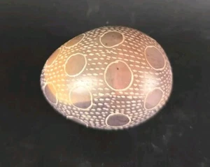 Esteatita tallada a mano piedra Kisii huevo / huevo - Kenia - 6 cm - Imagen 1 de 1