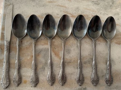 Cuchara sopera Place/Oval OXH19 INOXIDABLE de Oxford Hall 7 1/2" 8 piezas y cuchillo Foto 1 de 4