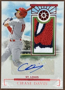 2024 Panini Boys Of Summer - Chase Davis /49 - Patch Autograph - Picture 1 of 4