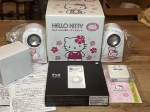 HELLO KITTY Apple IPod Nano 1st Gen MA350J/A White NEW OPEN BOX! BUNDLE PACKAGE - Picture 1 of 20