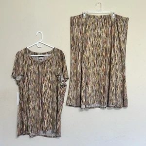 JMS Easy Dressing Rock Anzug Damen Gr. 3XL Mehrfarbig Artsy Hippie Stretch - Bild 1 von 12