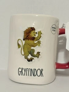 Rae Dunn Harry Potter Collection Gryffindor Becher mit rotem Henkel - Bild 1 von 3