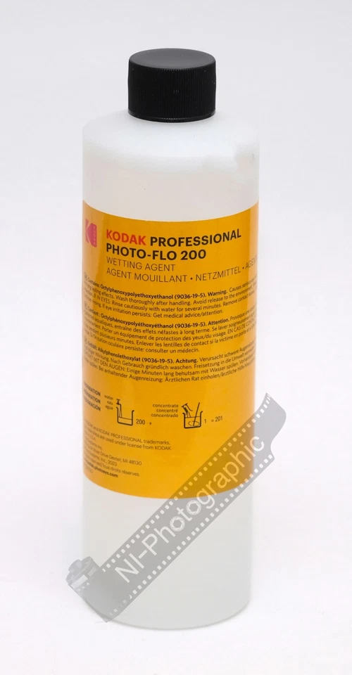 Kodak Photo-flo 200 Wetting Agent 500ml - for Film