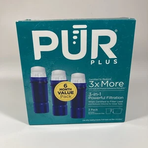 Pur Plus PPF951K Replacement Pitcher Filter (3 Pack) Genuine ~ Brand New Sealed - Picture 1 of 6