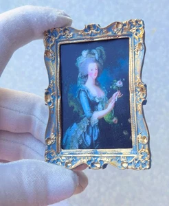 Dollhouse Miniature Marie Antoinette 18th century rococo FRENCH revolution ROSES - Picture 1 of 3