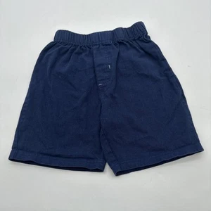 Bluey Shorts Toddler Boys Size 4T Blue Solid ..#30284 - Picture 1 of 7